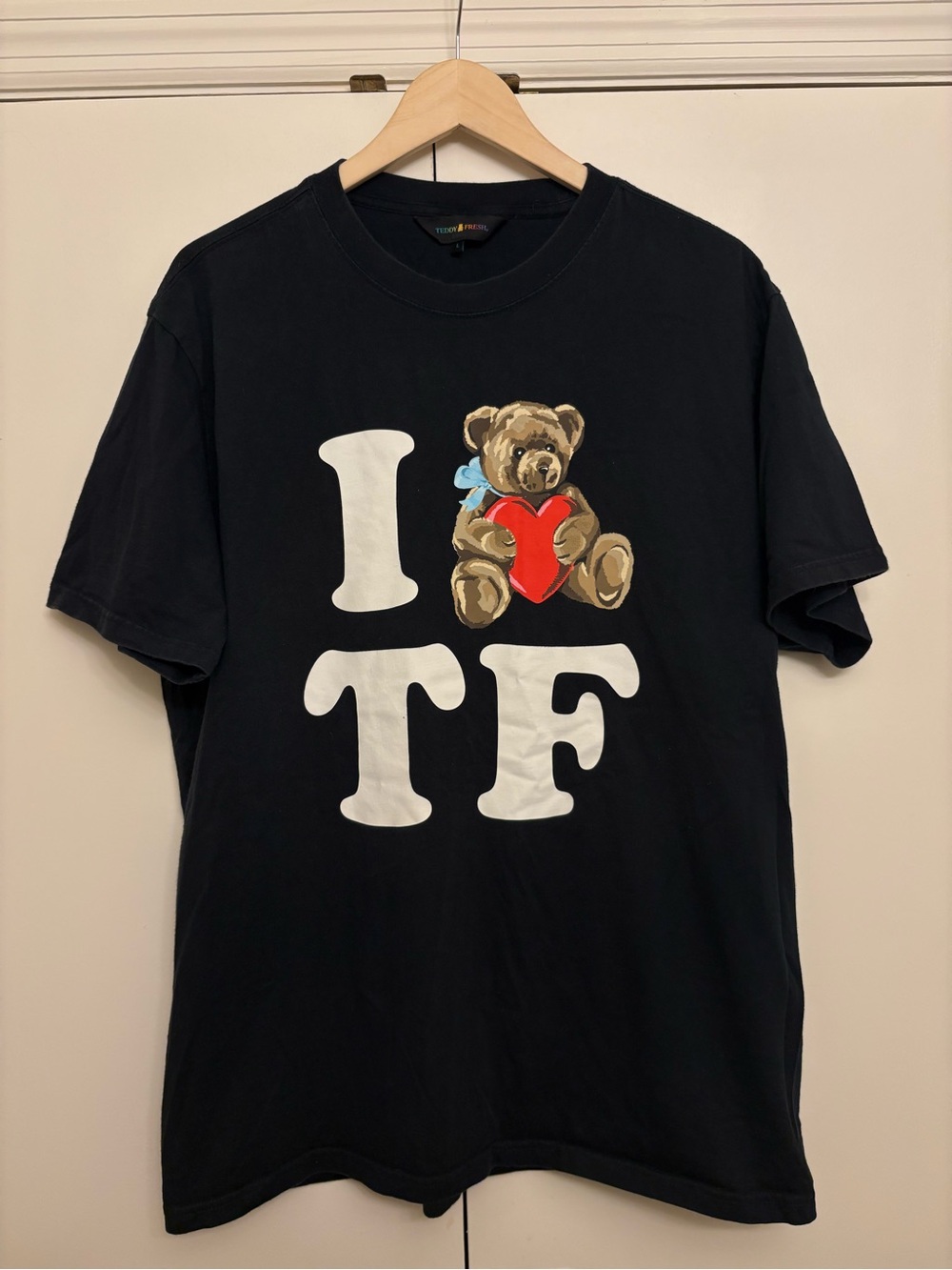 Teddy Fresh Black Tee - Unisex L